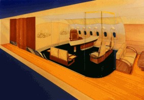 Airbus A 340-200 Office Area